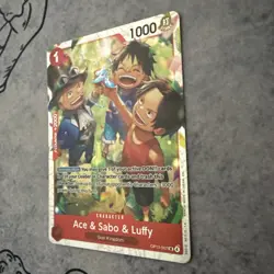 Ace & Sabo & Luffy - OP13-007 SR - One Piece - Carrying on His Will - Image 3