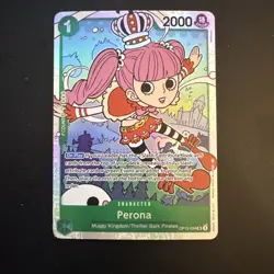 One Piece Tcg Legacy Of The Master Perona OP12-034 SR English In Hand - Image 1