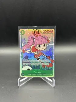 2025 One Piece Legacy of the Master Perona Super Rare #OP12-034 - Image 1