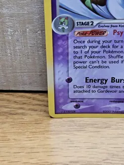 Gardevoir 9/108 EX Power Keepers Holo Rare Pokemon Card TCG - Image 5