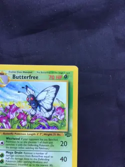 Pokemon Cards: Jungle 1st Edition Uncommon: Butterfree 33/64 - Image 3