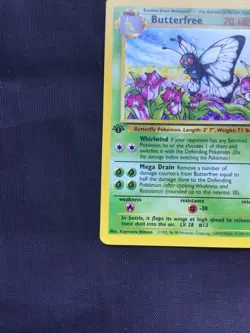 Pokemon Cards: Jungle 1st Edition Uncommon: Butterfree 33/64 - Image 5