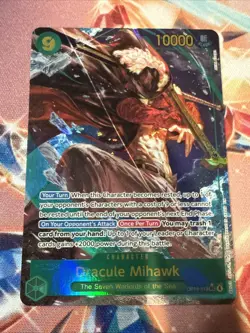 OP14-119 Dracule Mihawk SEC Alt Art One Piece TCG English Card - Image 1