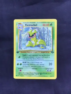 Pokemon Cards: 1st Edition Jungle Rare: Victreebel 30/64 - Image 1
