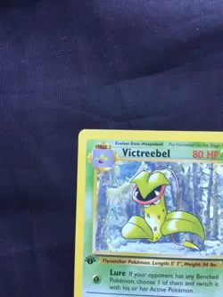 Pokemon Cards: 1st Edition Jungle Rare: Victreebel 30/64 - Image 2