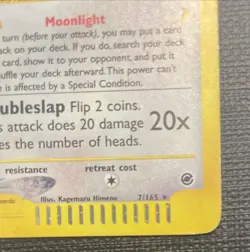 Pokemon TCG Clefable Holo Rare Card 7/165 Expedition 2002 MP Condition - Image 5