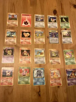 Pokemon Card Karten Sammlung Collection WOTC Vintage Japanese 1st Edition - Image 1