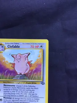 Pokemon Cards: 1st Edition Jungle Rare: Clefable 17/64 - Image 3