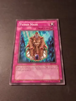 Yu-Gi-Oh! Tutan Mask Common Trap Card PGD-041 LP - Image 1