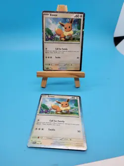 2 - Pokemon TCG Eevee 043 Sv: Scarlet & Violet Promo Cards Holo NM - Image 1