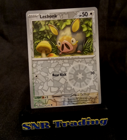 Pokemon TCG Lechonk Oinkologne ex Lot 8 Cards Holo Reverse Scarlet Violet USA - Image 4