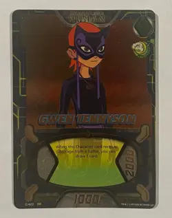 BEN 10 CCG ** 1ST EDITION ** SUPER RARE C-022 GWEN TENNYSON GOLD FOIL CARD - Image 1