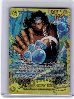 2023 One Piece Card Game Bartholomew Kuma Pillars of Strength Foil #OP12-119 - Image 1