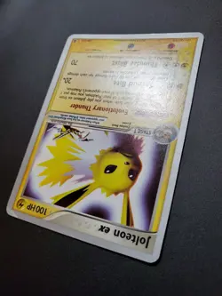 Pokemon TCG Jolteon EX Card World Championships 2007 Delta Species 109/113 - Image 5