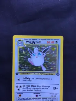 Pokemon Cards: Jungle 1st Edition Rare Holo: Wigglytuff 16/64 - Image 2