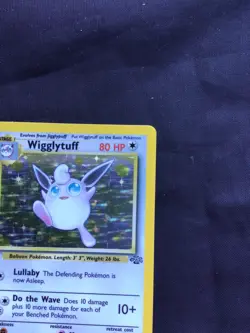 Pokemon Cards: Jungle 1st Edition Rare Holo: Wigglytuff 16/64 - Image 4
