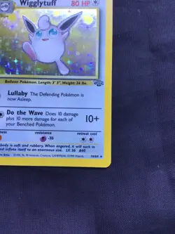 Pokemon Cards: Jungle 1st Edition Rare Holo: Wigglytuff 16/64 - Image 5