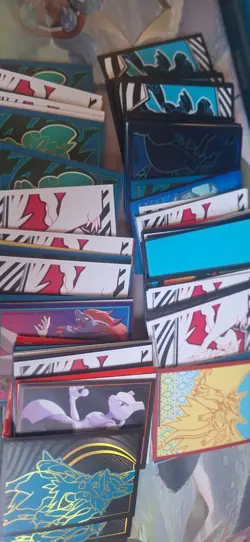 134 Lot of EX's Pokemon Cards Holo Rare - Image 2