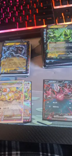 134 Lot of EX's Pokemon Cards Holo Rare - Image 3