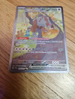 Pokemon TCG Bloodmoon Ursaluna EX Twilight Masquerade Card 216/167 - Image 5