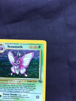 Pokemon Cards: Jungle 1st Edition Rare Holo: Venomoth 13/64 - Image 4