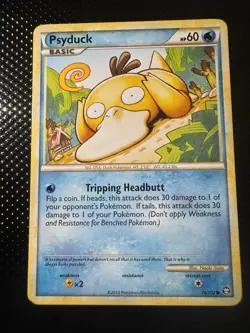Psyduck 74/102 - NON-HOLO - COMMON - TRIUMPHANT - 2010 Pokemon Card - LP - Image 1