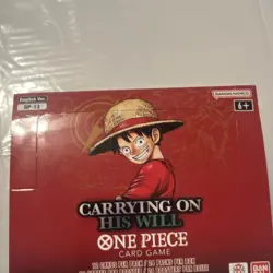 Bandai Namco One Piece Card Game Carrying On His Will Booster Box English OP-13 - Image 1