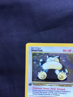 Pokemon Cards: Jungle 1st Edition Rare Holo: Snorlax 11/64 - Image 3