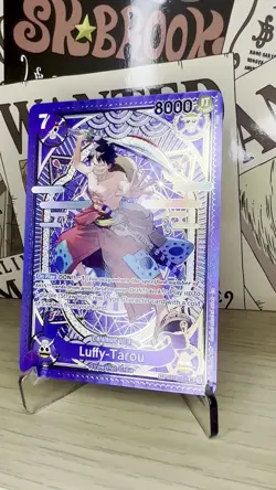 ST18-005 SP SR LUFFY-Tarou One Piece Card- English Fist Of Divine Speed TCG - Image 2