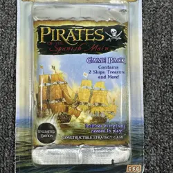 Pirates of the Spanish Main Game Booster Pack NEW & SEALED WZK6023 2005 On Card - Image 2