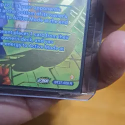 Bandai Dragon Ball Super Card Game Android 18 Unknown Threat BT27 Foil Unison B. - Image 4