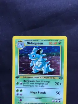 Pokemon Cards: Jungle 1st Edition Rare Holo: Nidoqueen 7/64 - Image 2