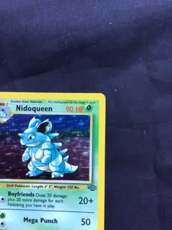 Pokemon Cards: Jungle 1st Edition Rare Holo: Nidoqueen 7/64 - Image 4