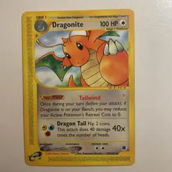 Dragonite 43/165 Regular Expedition Base Set Pokemon Card LP - Image 1