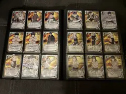 Naruto TCG Card Game HUGE Binder Lot - Holos, Rares, Characters, Sasuke Tin - Image 2