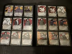 Naruto TCG Card Game HUGE Binder Lot - Holos, Rares, Characters, Sasuke Tin - Image 3
