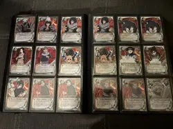 Naruto TCG Card Game HUGE Binder Lot - Holos, Rares, Characters, Sasuke Tin - Image 4