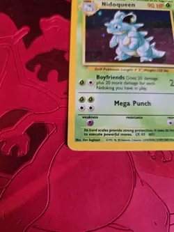 MP Nidoqueen Holo Ultra Rare 12/130 Base Set 2 Pokemon Card - Image 3