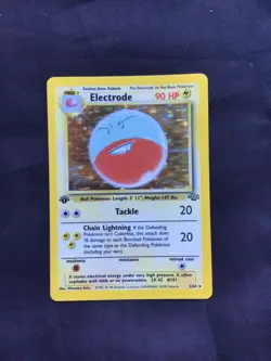 Pokemon Cards: Jungle 1st Edition Rare Holo: Electrode 2/64 - Image 1