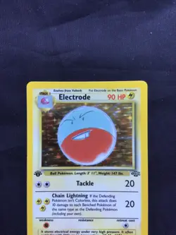 Pokemon Cards: Jungle 1st Edition Rare Holo: Electrode 2/64 - Image 2