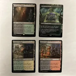 MtG Lorwyn Eclipsed Cards (Lot of 4) Rare Non-Foil Shock Lands Near Mint - Image 1