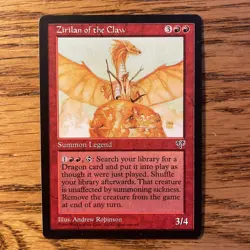 MTG: Vintage Zirilan of the Claw Mirage -LP NM-Magic the Gathering - Image 1