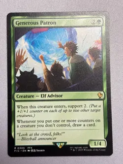 Generous Patron - Commander: Final Fantasy (LP) MTG Magic - Image 1