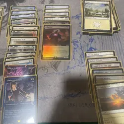 MTG Magic the Gathering custom EDH commander deck with deck box and sleeves - Image 3