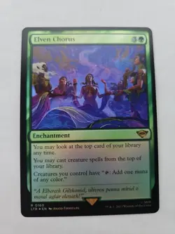 Elven Chorus Universes Beyond: the Lord of the Rings: Tales of Middle-Earth Foil - Image 1