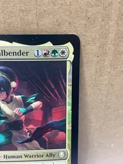 Toph, the First Metalbender TLA-0247 Foil Rare LP MTG Avatar The Last Airbender - Image 3