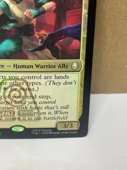 Toph, the First Metalbender TLA-0247 Foil Rare LP MTG Avatar The Last Airbender - Image 4