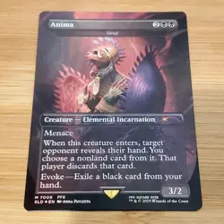 1x Anima - Grief, Foil, Secret Lair Drop Bonus - 7006 Final Fantasy Magic MTG NM - Image 1