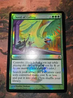 MTG FOIL Chord Of Calling Ravnica: City Of Guilds NM Clean! - Image 1