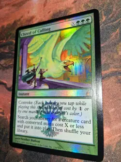 MTG FOIL Chord Of Calling Ravnica: City Of Guilds NM Clean! - Image 3